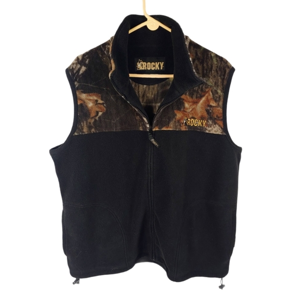 Rocky Other - Men’s Rocky Boots Brand  Camo Fleece Vest Jacket